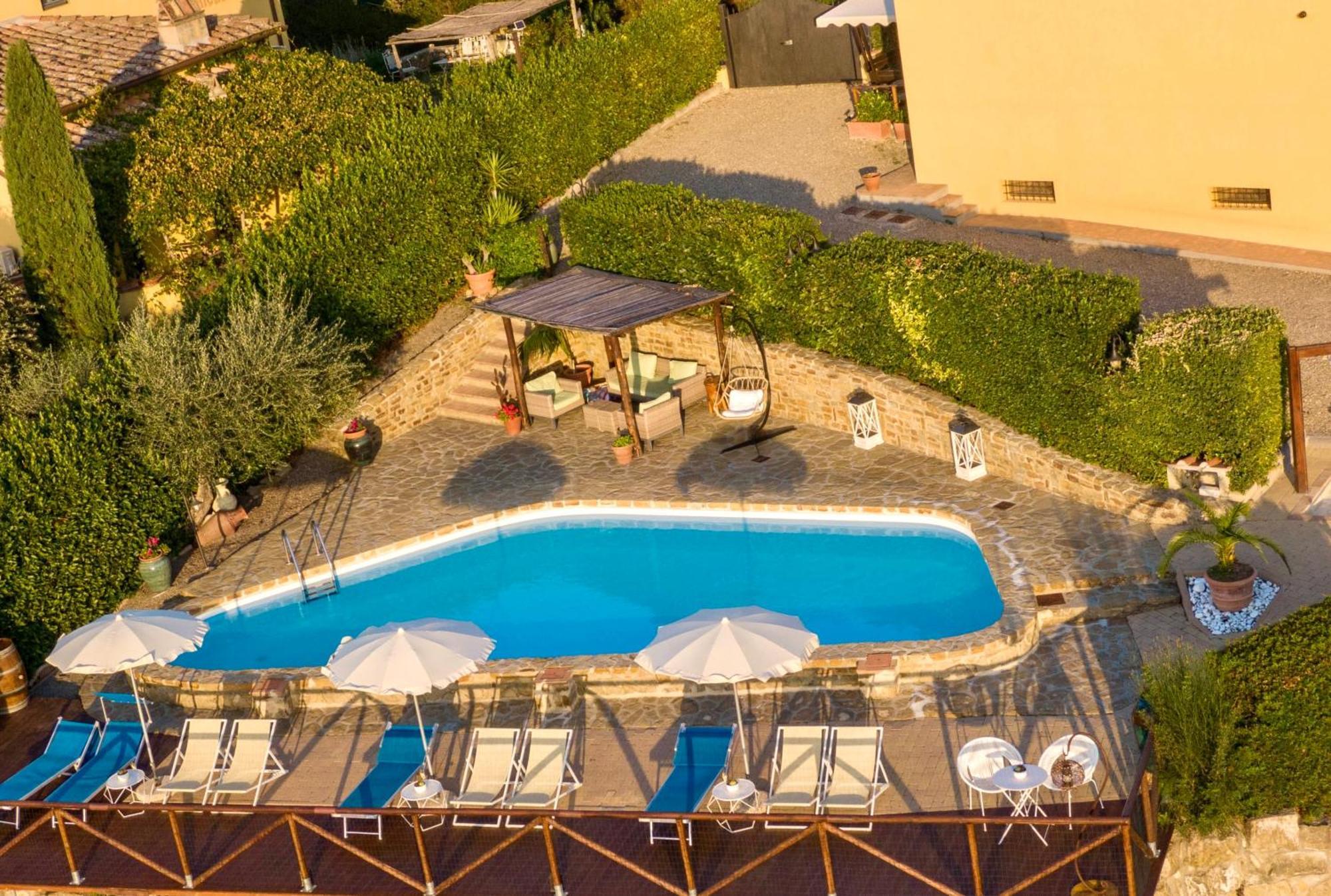 Podere Vergianoni Con Piscina E Vista Mozzafiato Tavarnelle Val di Pesa Экстерьер фото