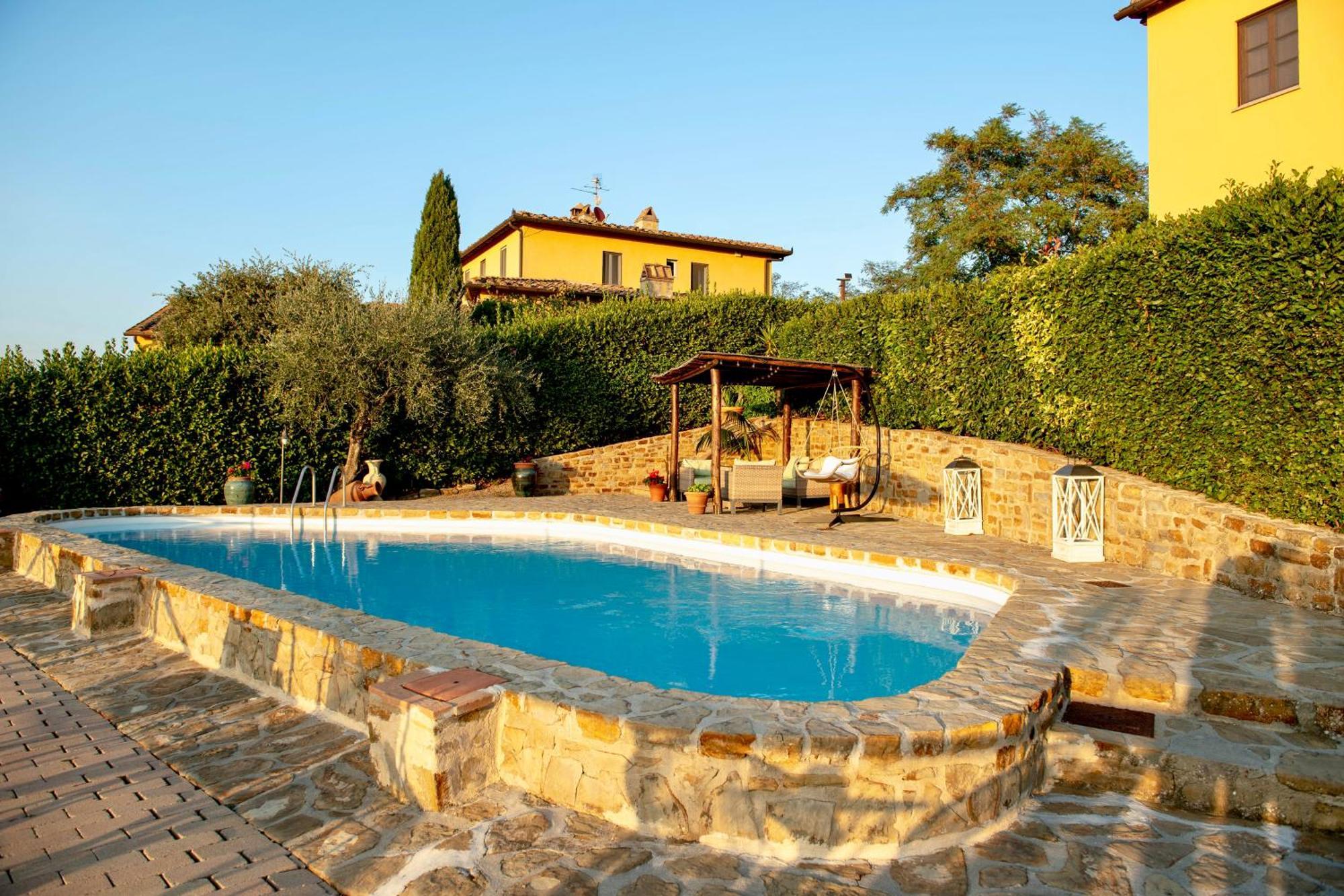Podere Vergianoni Con Piscina E Vista Mozzafiato Tavarnelle Val di Pesa Экстерьер фото
