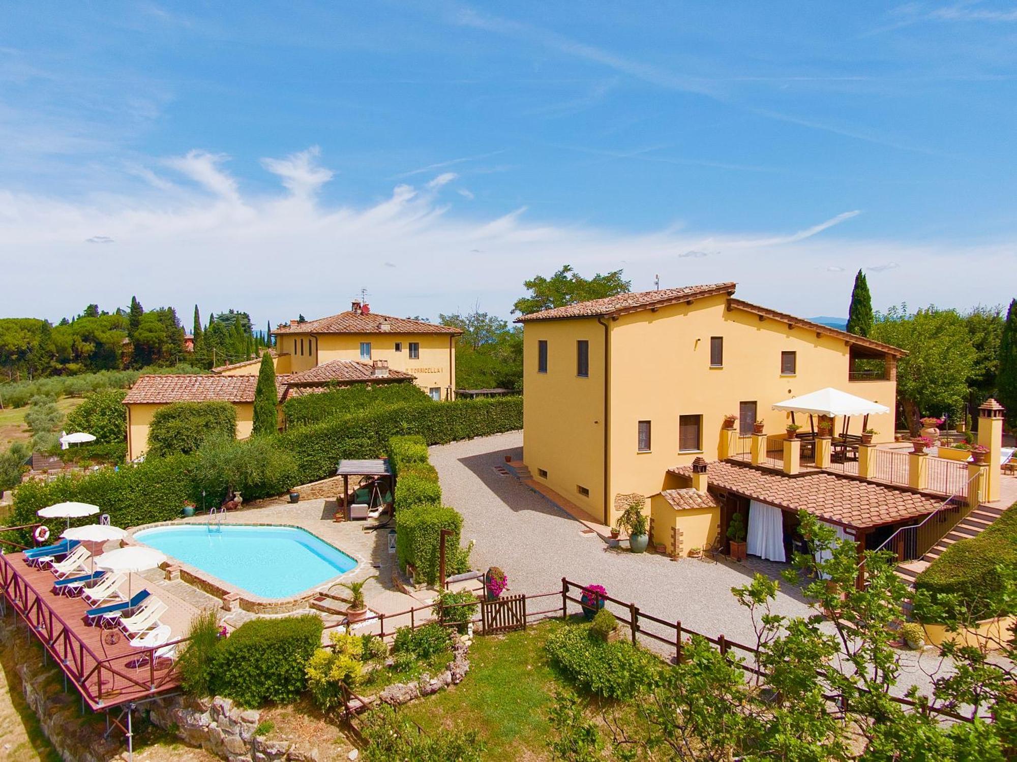 Podere Vergianoni Con Piscina E Vista Mozzafiato Tavarnelle Val di Pesa Экстерьер фото
